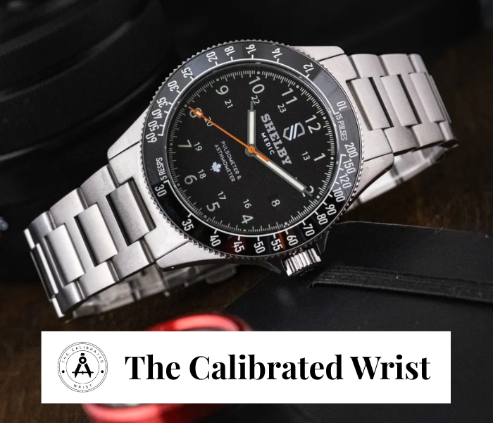 Shelby Watch Co Tactical MEDIC Featured In The Calibrated Wrist Magazine